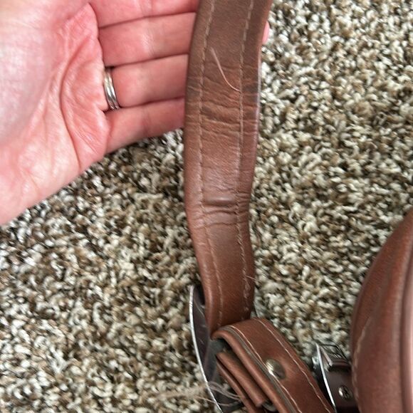 Vintage Interpur Designer Collection Brown Zipper Tote Shoulder Travel Bag - Picture 11 of 16